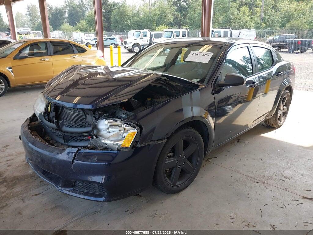 1C3CDZAB4DN708125 2013 DODGE AVENGER photo no. 2