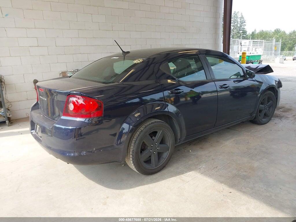 1C3CDZAB4DN708125 2013 DODGE AVENGER photo no. 4
