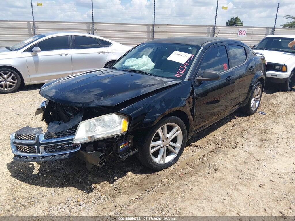 1C3CDZAG3DN519610 2013 DODGE AVENGER photo no. 2