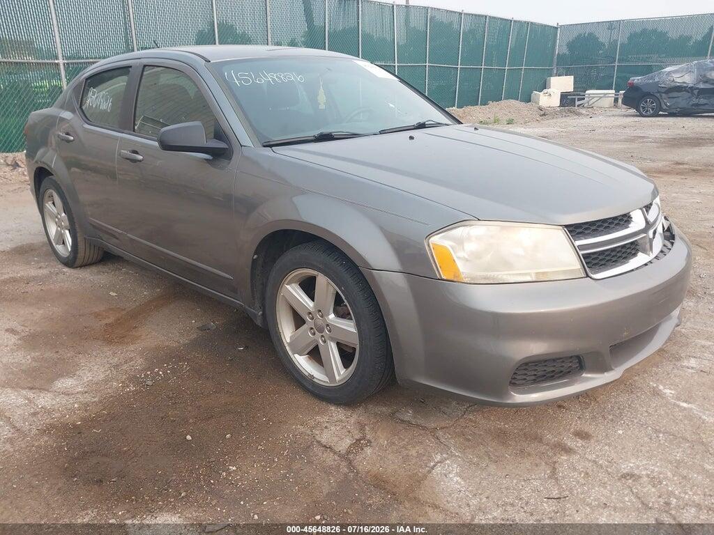 1C3CDZAB8DN712310 2013 DODGE AVENGER photo no. 1
