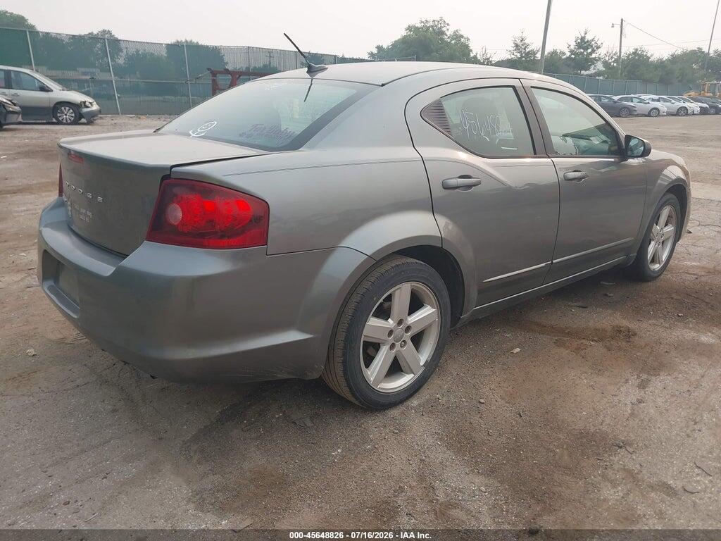 1C3CDZAB8DN712310 2013 DODGE AVENGER photo no. 4