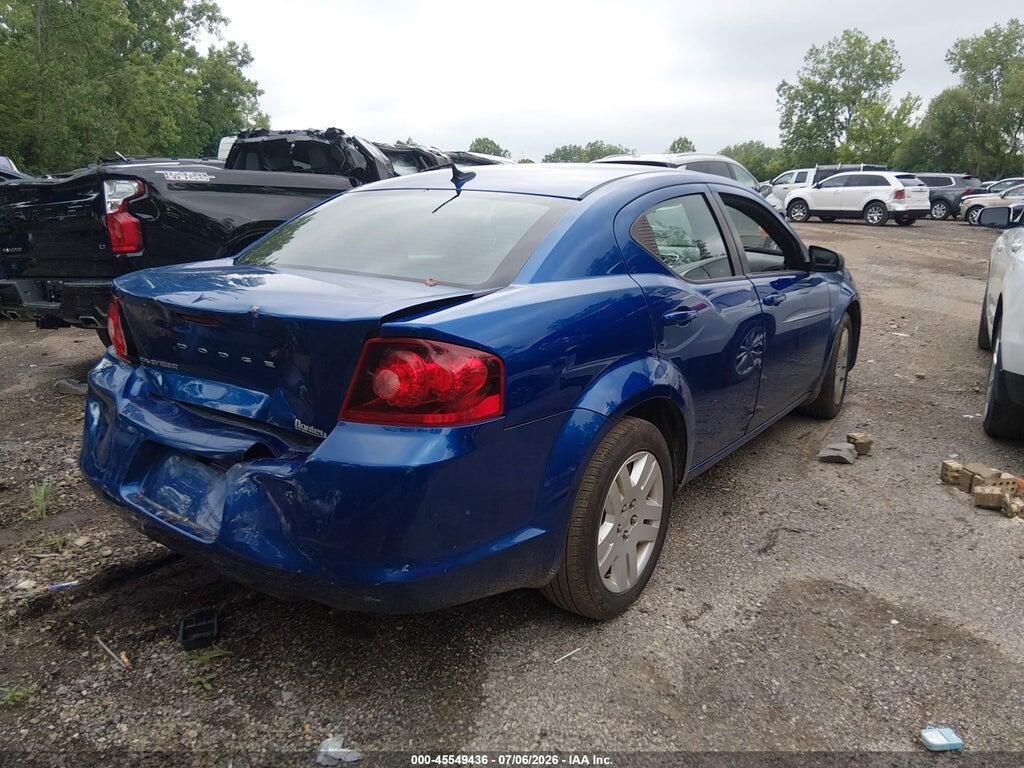 1C3CDZAB0DN757239 2013 DODGE AVENGER photo no. 4