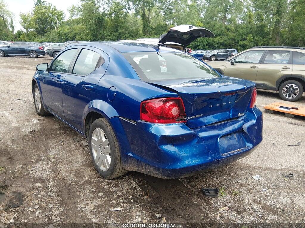 1C3CDZAB0DN757239 2013 DODGE AVENGER photo no. 6