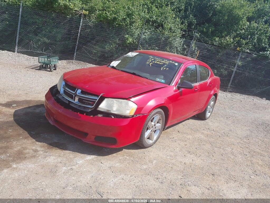 1C3CDZAB7DN637681 2013 DODGE AVENGER photo no. 2