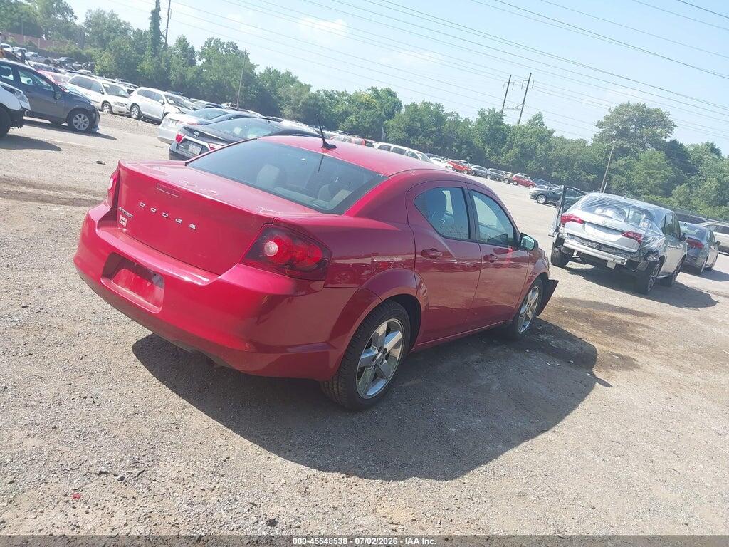 1C3CDZAB7DN637681 2013 DODGE AVENGER photo no. 4