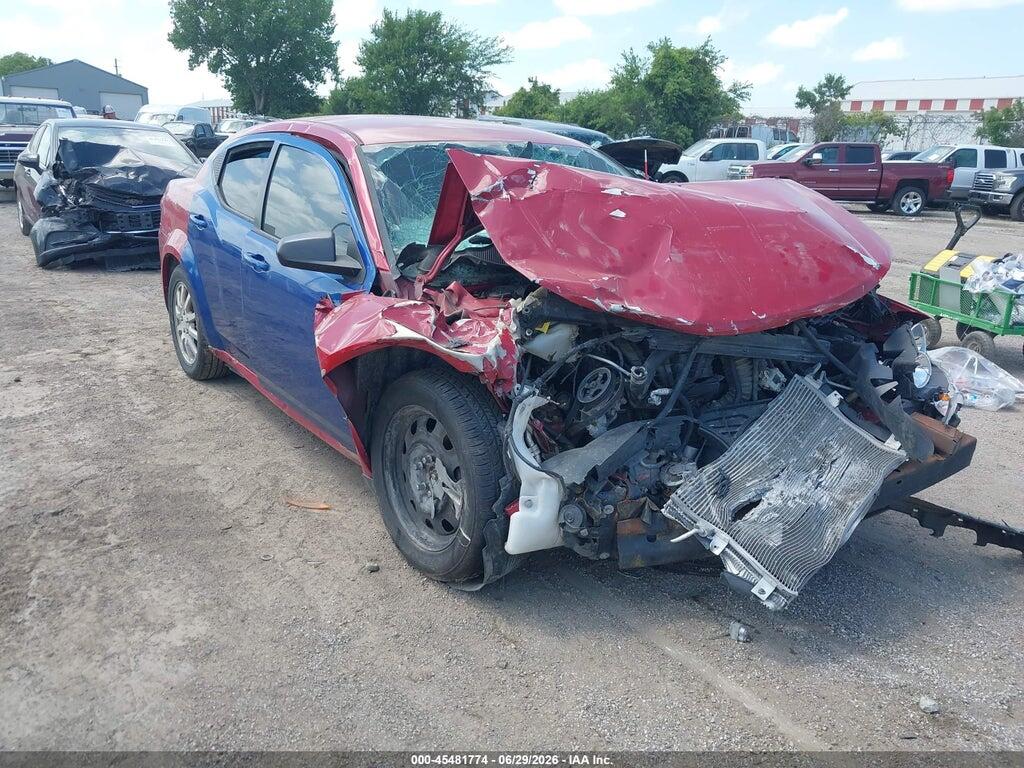 1C3CDZAB7DN603661 2013 DODGE AVENGER photo no. 1