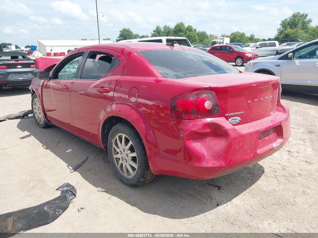 1C3CDZAB7DN603661 2013 DODGE AVENGER photo no. 3
