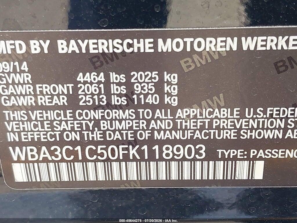 WBA3C1C50FK118903 2015 BMW 328I photo no. 9