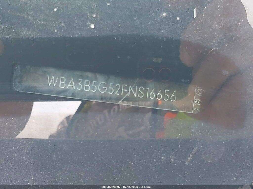 WBA3B5G52FNS16656 2015 BMW 328I photo no. 9
