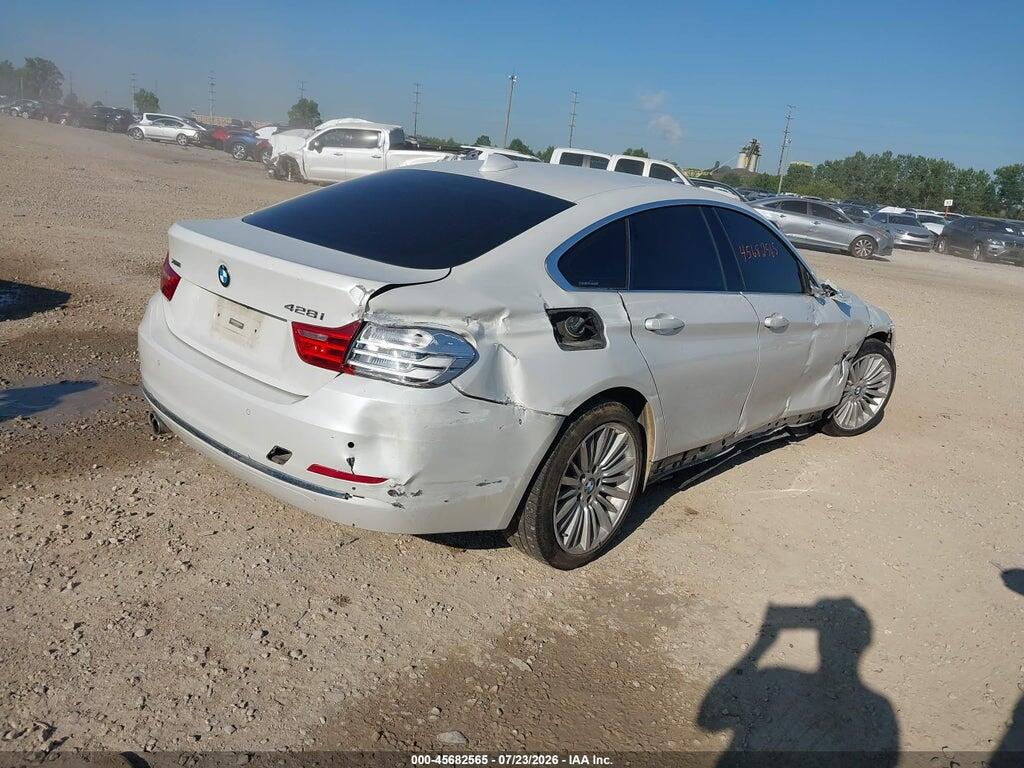WBA4A7C55FD414128 2015 BMW 428 GRAN COUPE photo no. 4