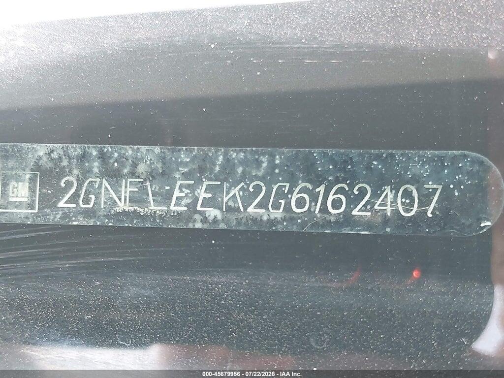 2GNFLEEK2G6162407 2016 CHEVROLET EQUINOX photo no. 9