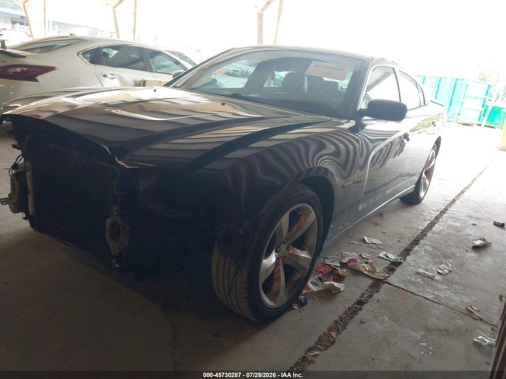 2C3CDXCTXDH696226 2013 DODGE CHARGER photo no. 2