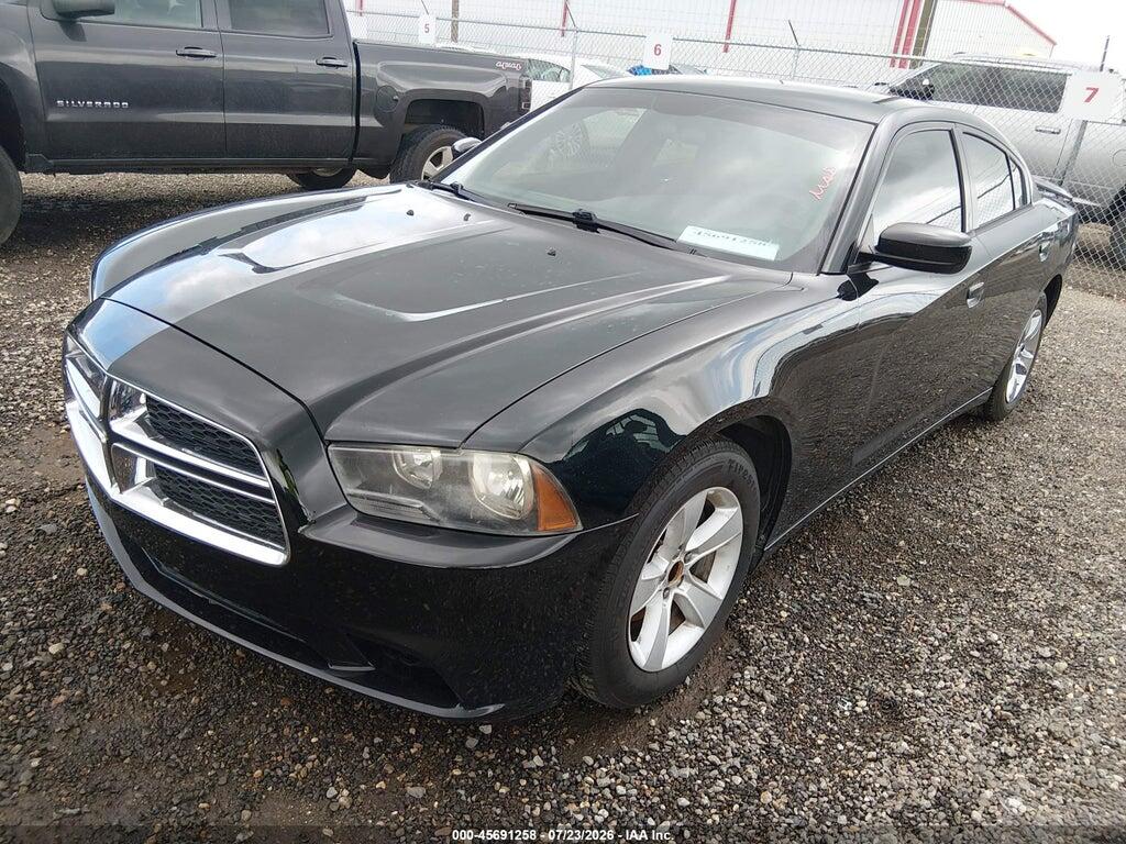 2C3CDXBGXDH706645 2013 DODGE CHARGER photo no. 2