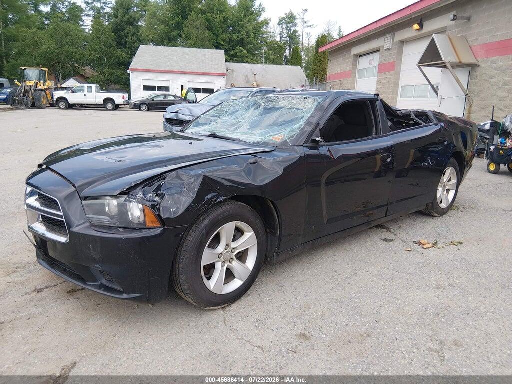 2C3CDXBGXDH568394 2013 DODGE CHARGER photo no. 2