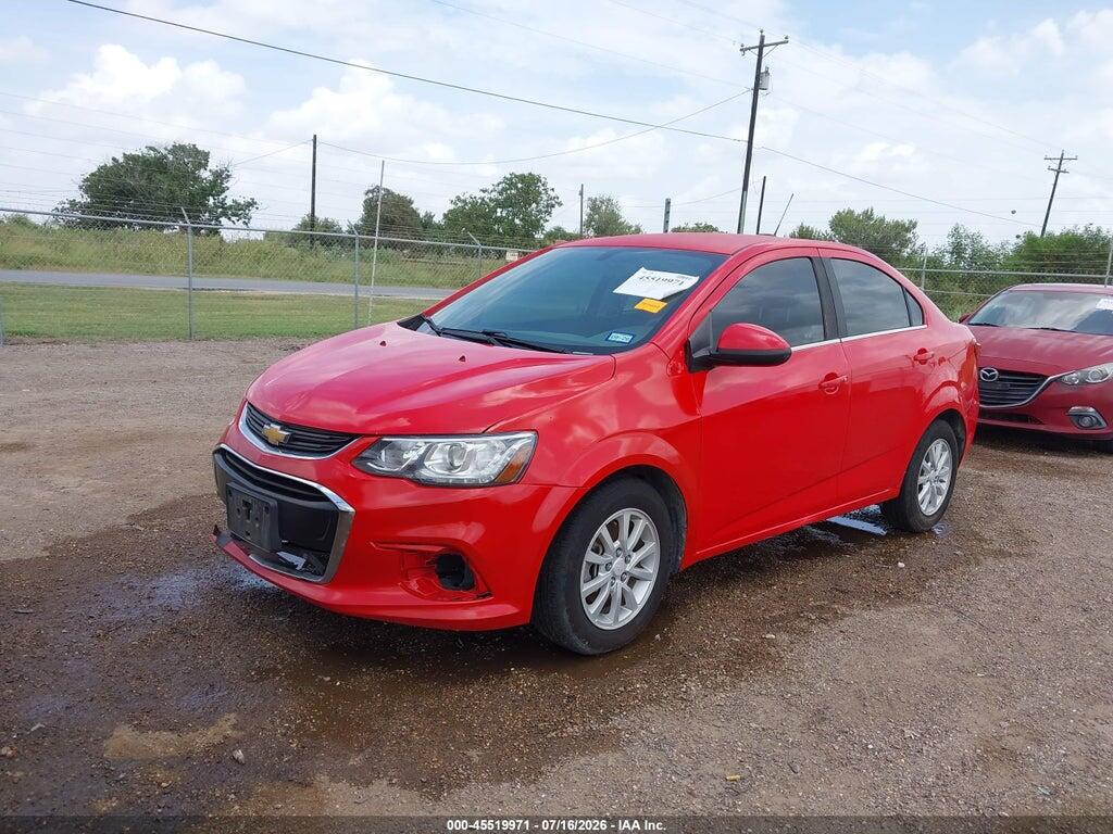 1G1JD5SH6J4102821 2018 CHEVROLET SONIC photo no. 2