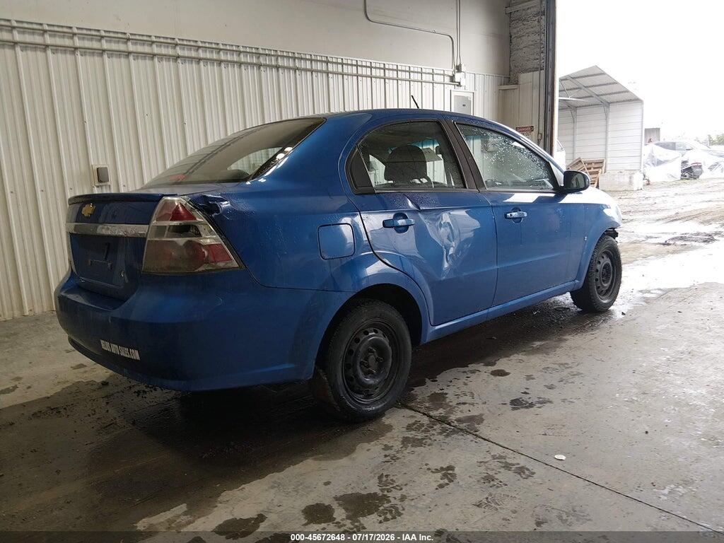 KL1TD56E89B691076 2009 CHEVROLET AVEO photo no. 4