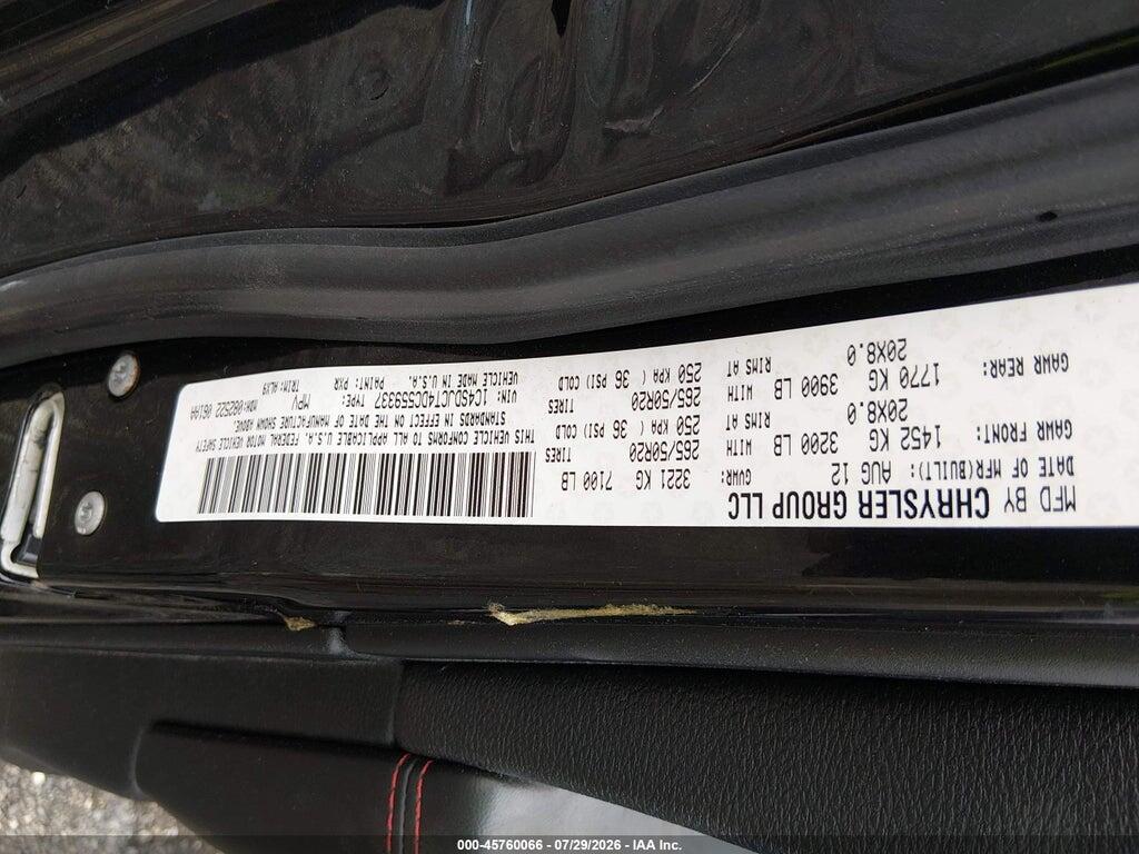 1C4SDJCT4DC559337 2013 DODGE DURANGO photo no. 9