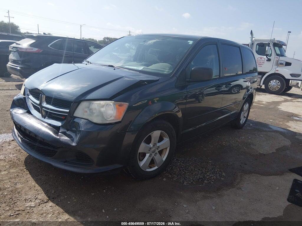 2C4RDGBG1DR762778 2013 DODGE GRAND CARAVAN photo no. 2