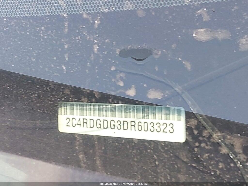 2C4RDGDG3DR603323 2013 DODGE GRAND CARAVAN photo no. 9