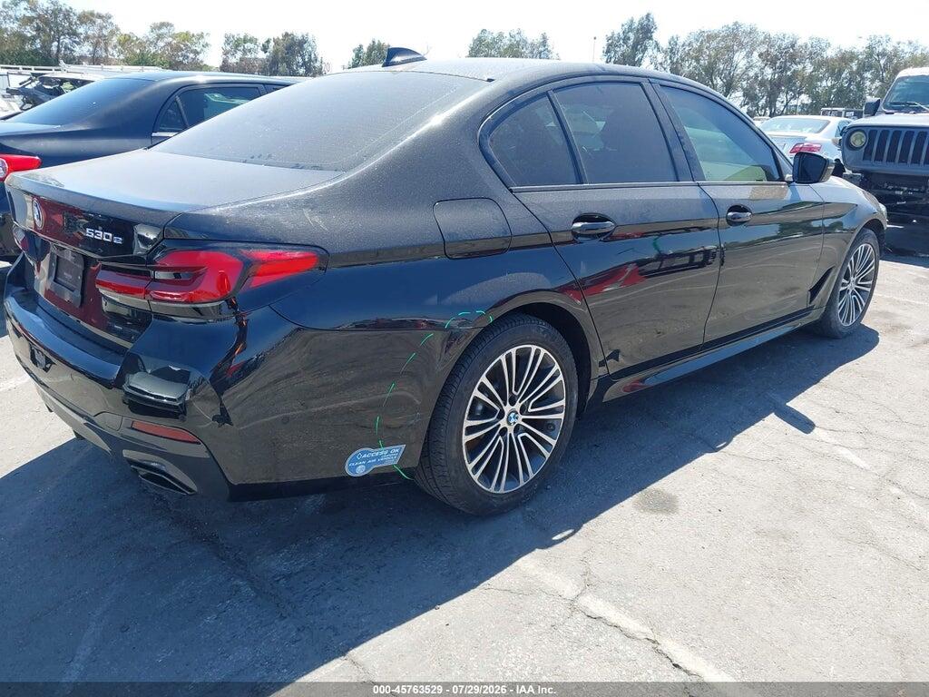 WBA13AG0XMCG20270 2021 BMW 530E photo no. 4