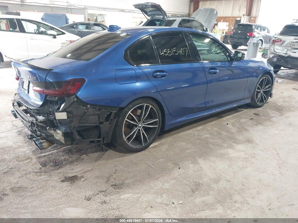 3MW5U7J09M8B49355 2021 BMW 3 SERIES photo no. 4