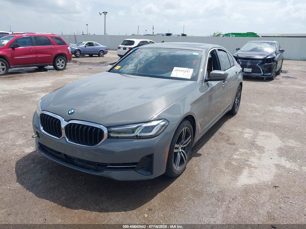 WBA73BJ01MCH02896 2021 BMW 5 SERIES photo no. 2