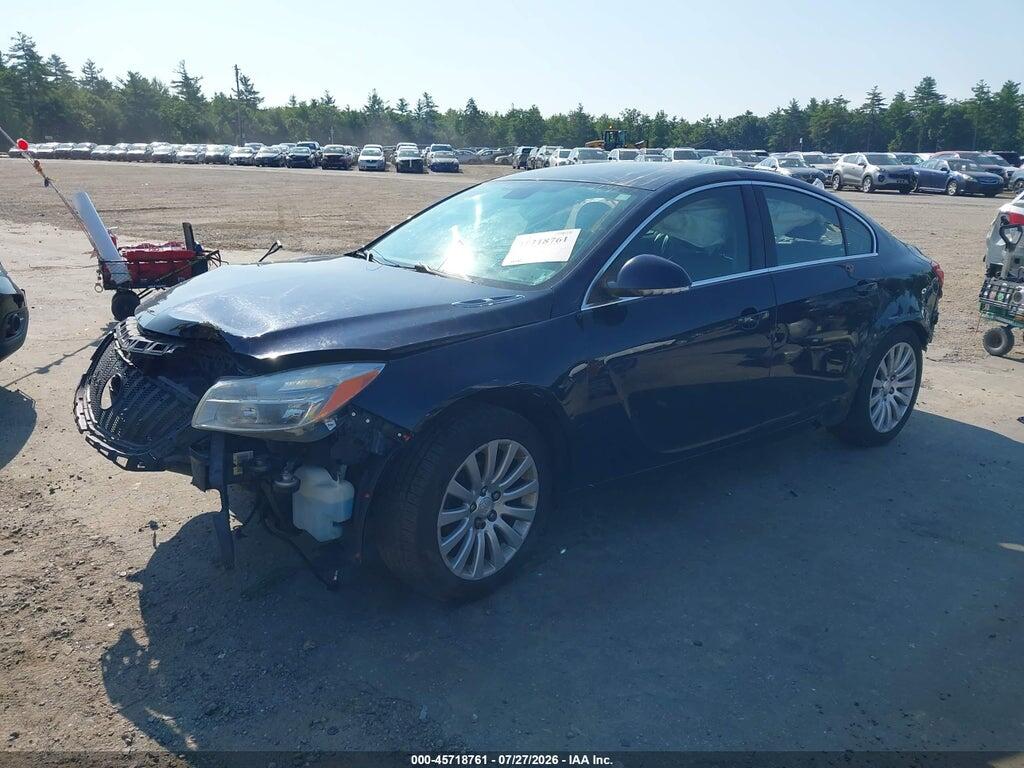 2G4GR5EK2C9136566 2012 BUICK REGAL photo no. 2