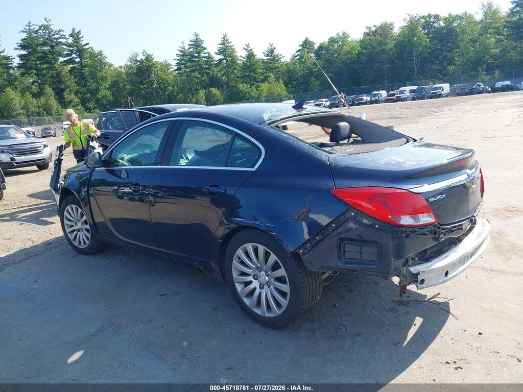 2G4GR5EK2C9136566 2012 BUICK REGAL photo no. 3