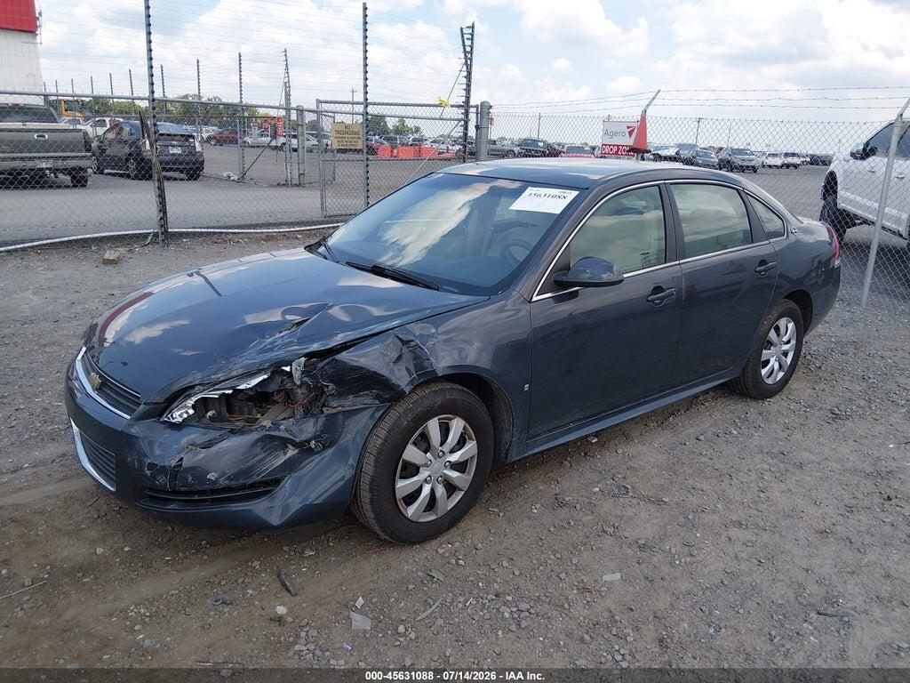 2G1WB57K291225765 2009 CHEVROLET IMPALA photo no. 2