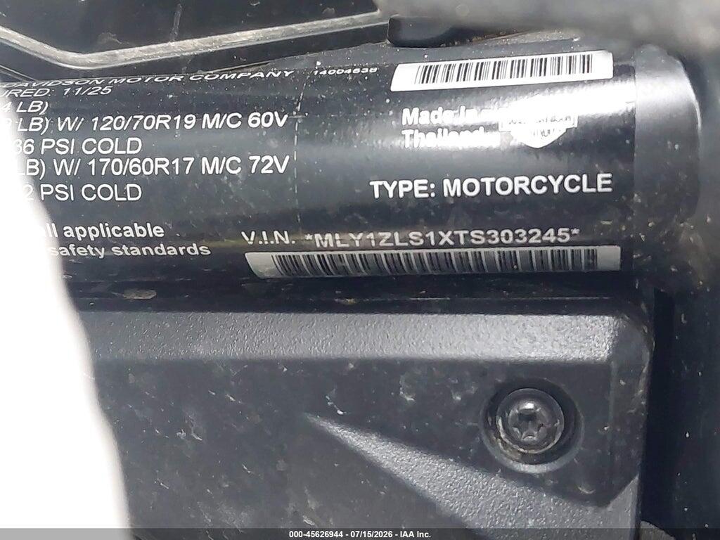 MLY1ZLS1XTS303245 2026 HARLEY-DAVIDSON RA1250 photo no. 10