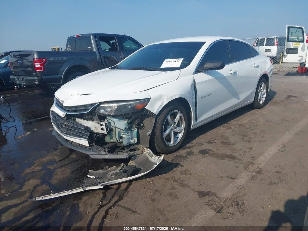 1G1ZB5ST6GF357625 2016 CHEVROLET MALIBU photo no. 2