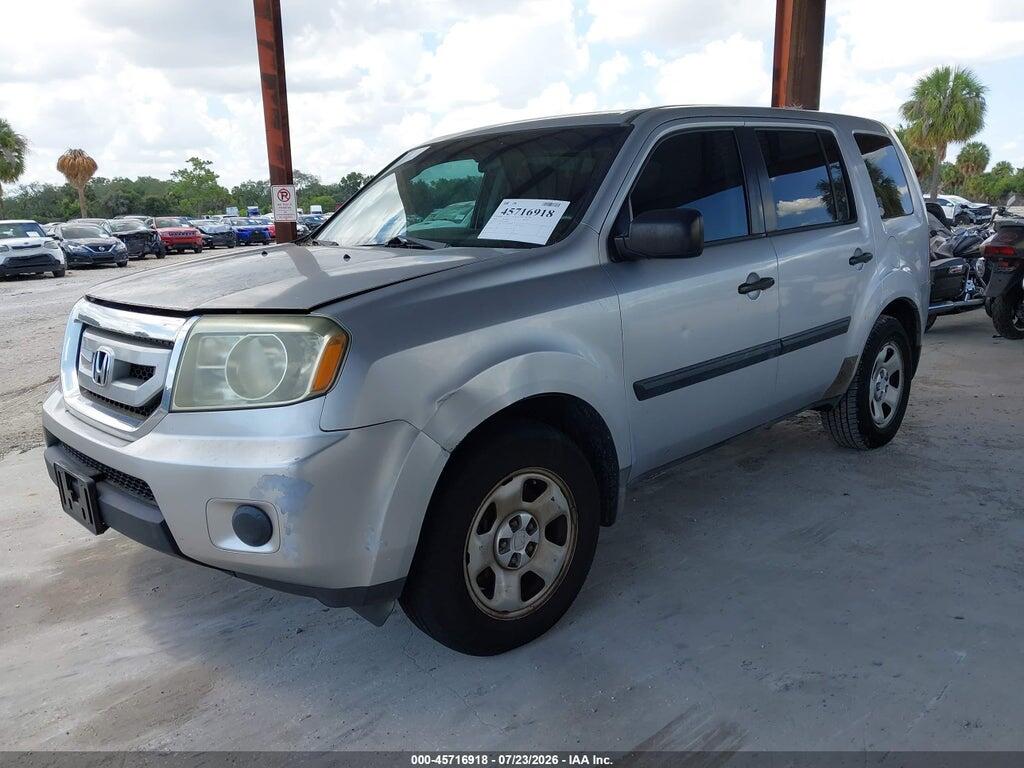5FNYF4H27AB008064 2010 HONDA PILOT photo no. 2