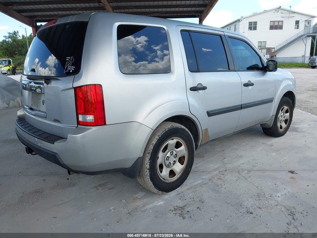5FNYF4H27AB008064 2010 HONDA PILOT photo no. 4