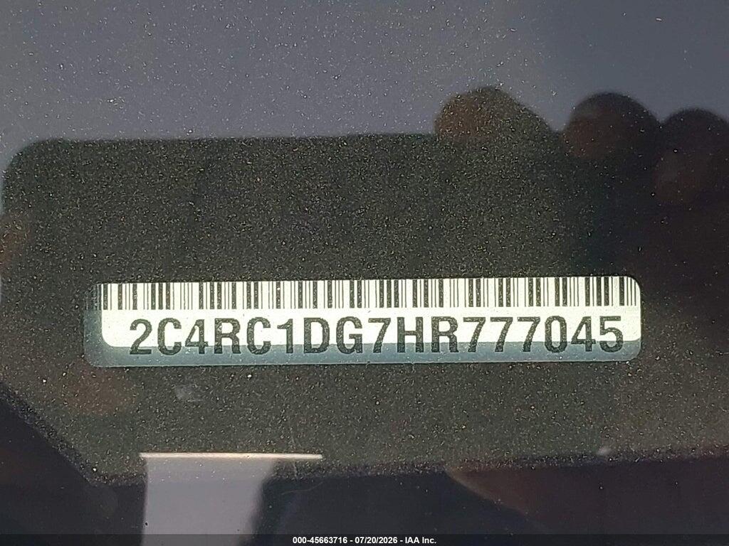2C4RC1DG7HR777045 2017 CHRYSLER PACIFICA photo no. 9