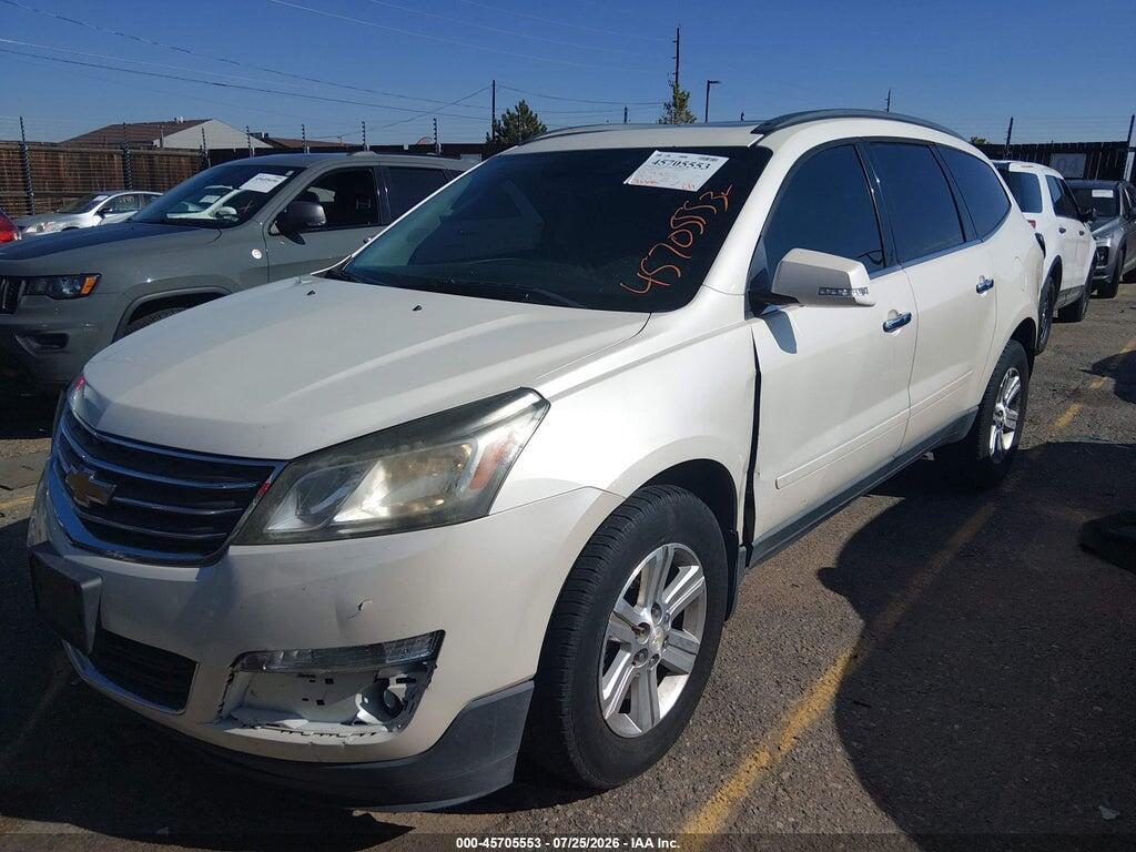 1GNKVHKD2EJ276195 2014 CHEVROLET TRAVERSE photo no. 2