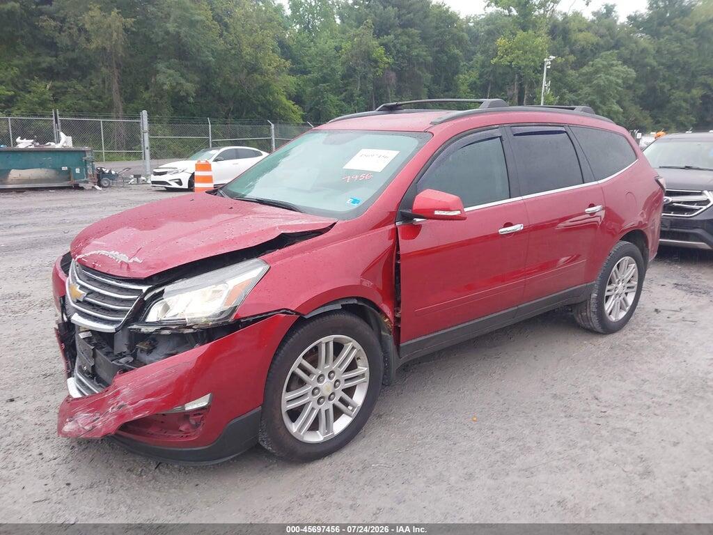1GNKRGKD0EJ214342 2014 CHEVROLET TRAVERSE photo no. 2