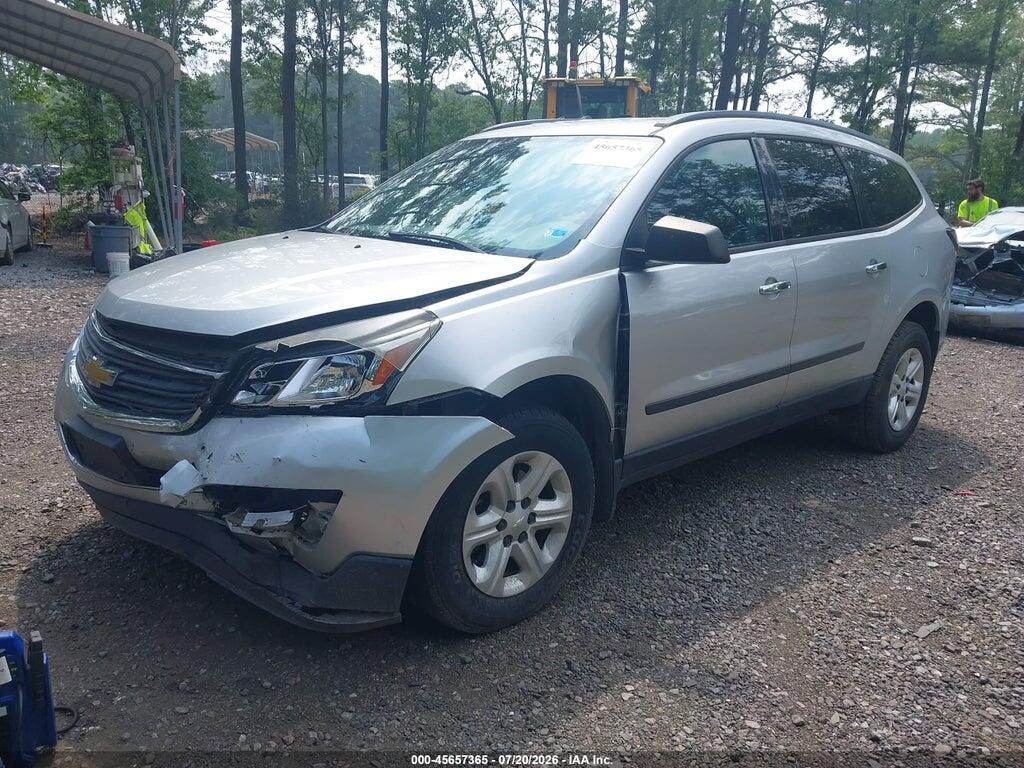 1GNKRFKD1EJ292736 2014 CHEVROLET TRAVERSE photo no. 2