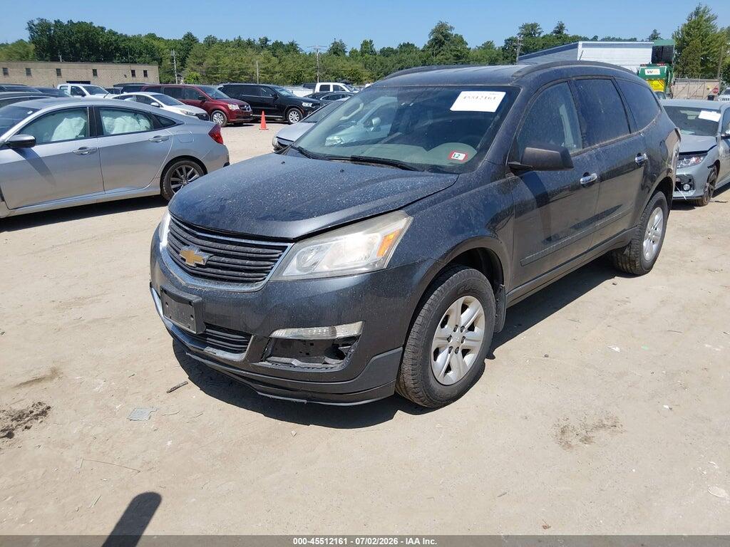 1GNKVFED3EJ191625 2014 CHEVROLET TRAVERSE photo no. 2