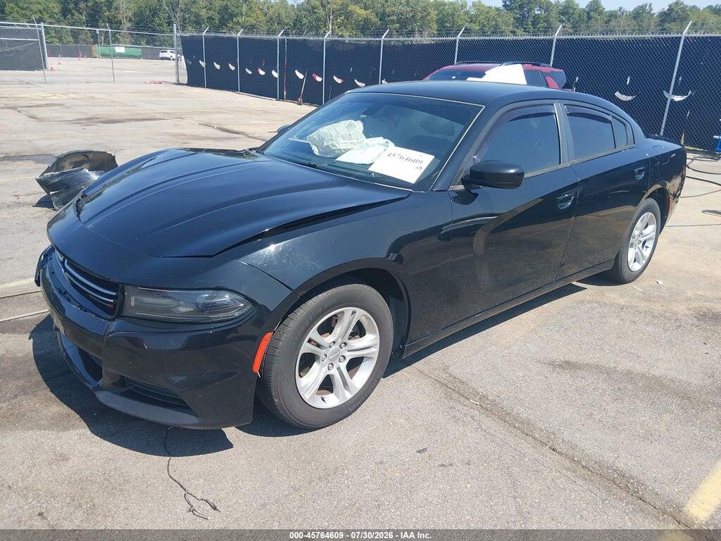 2C3CDXBG9HH504434 2017 DODGE CHARGER photo no. 2