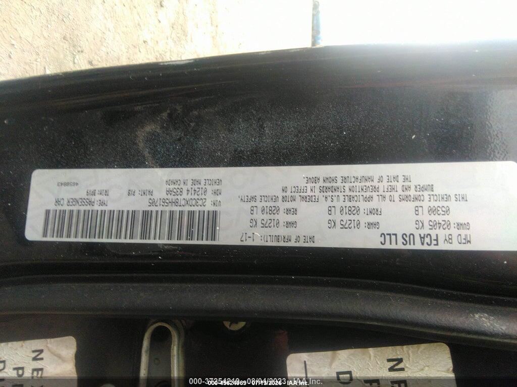 2C3CDXCT8HH561705 2017 DODGE CHARGER photo no. 9