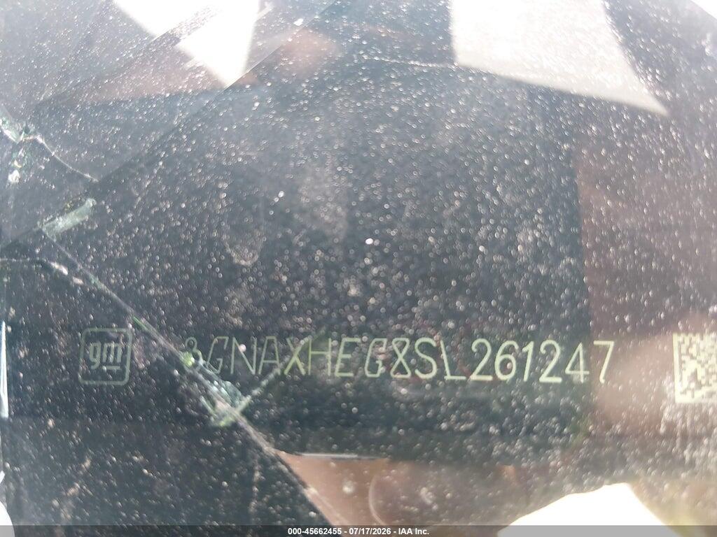 3GNAXHEG8SL261247 2025 CHEVROLET EQUINOX photo no. 9