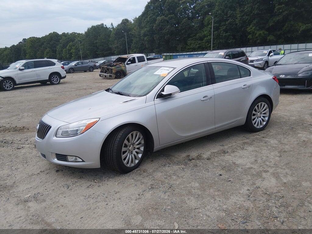 2G4GR5EK6C9126235 2012 BUICK REGAL photo no. 2