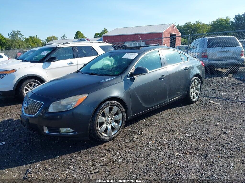 2G4GR5EK2C9151729 2012 BUICK REGAL photo no. 2