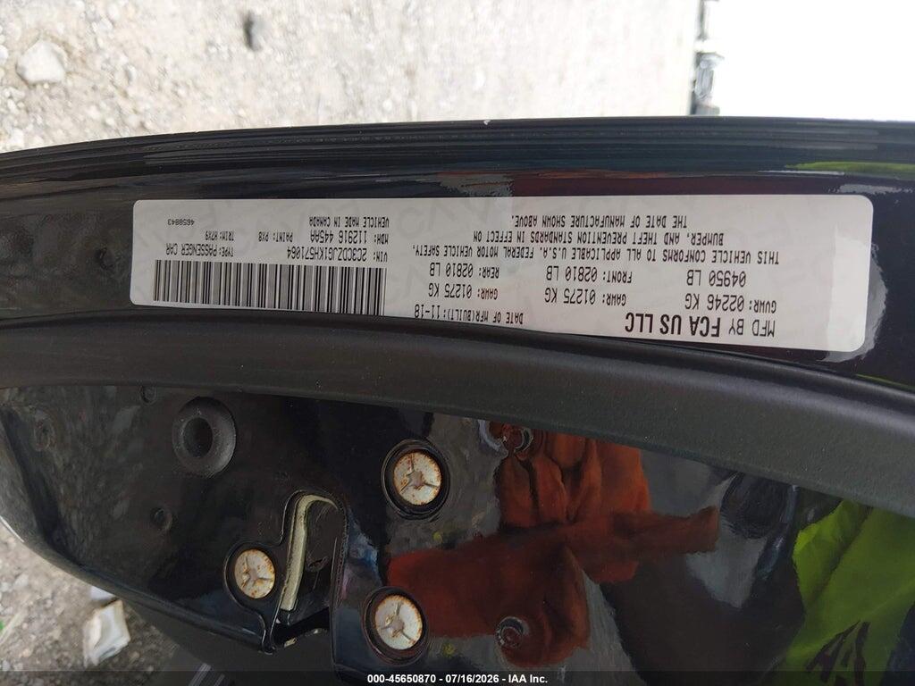2C3CDZJG1KH571064 2019 DODGE CHALLENGER photo no. 9