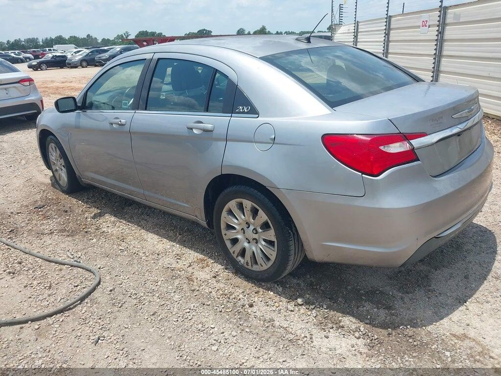 1C3CCBAB6EN142321 2014 CHRYSLER 200 photo no. 3