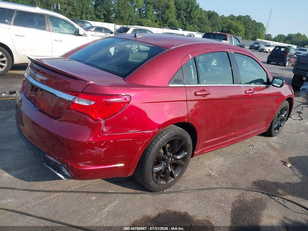 1C3CCBCG8EN176785 2014 CHRYSLER 200 photo no. 4