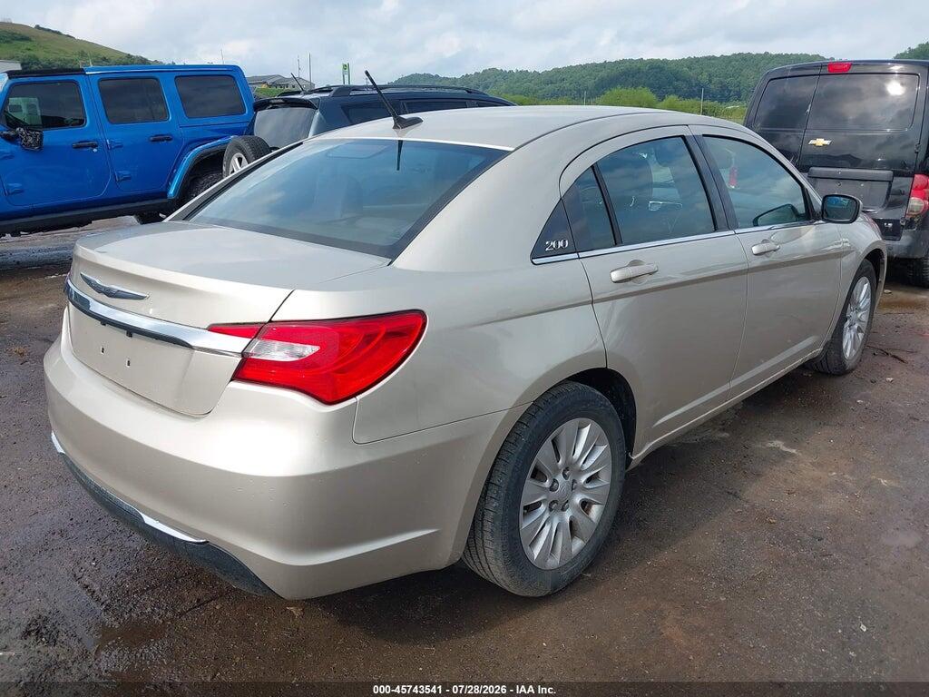 1C3CCBAB7EN123633 2014 CHRYSLER 200 photo no. 4