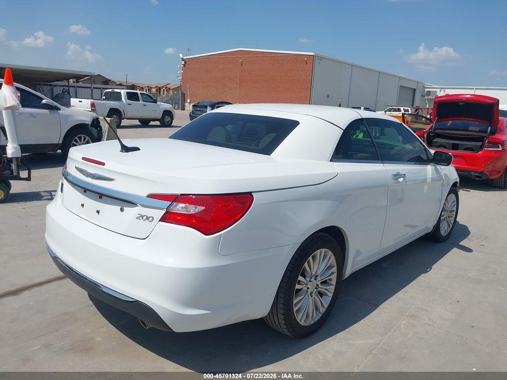 1C3BCBFG0EN134165 2014 CHRYSLER 200 photo no. 4