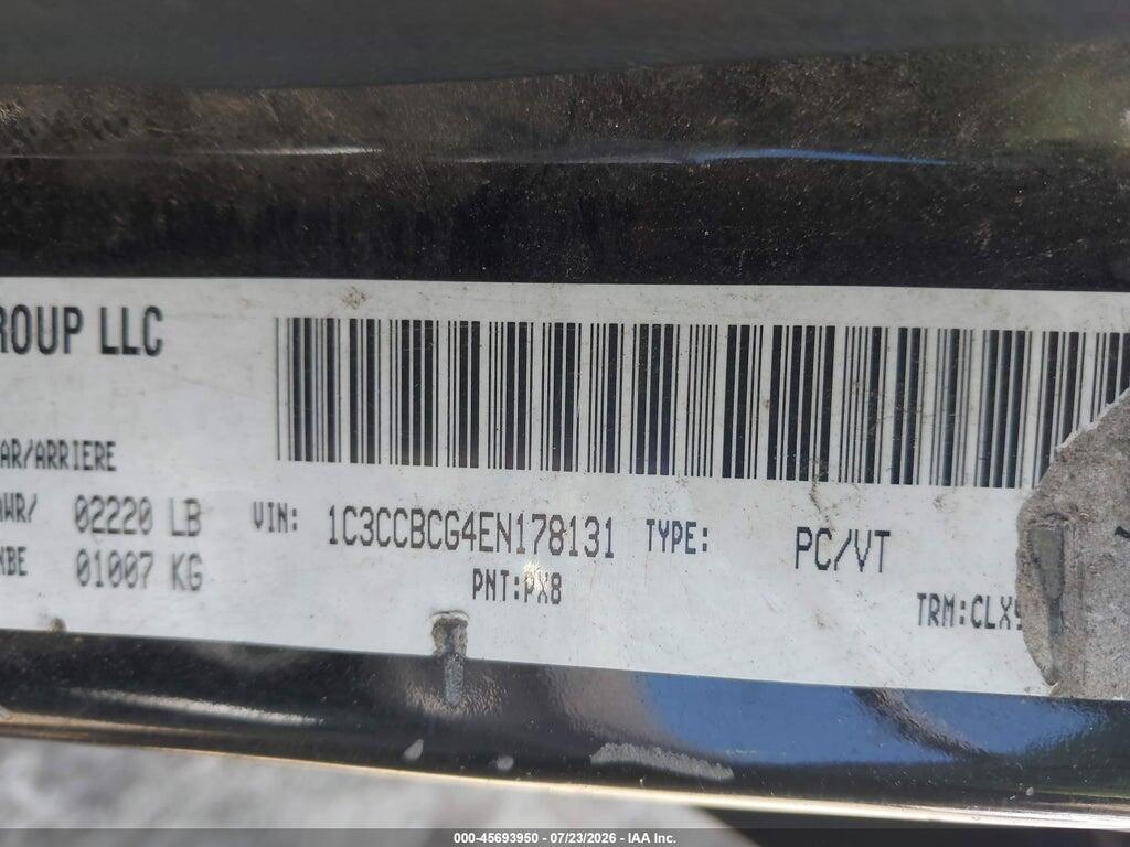 1C3CCBCG4EN178131 2014 CHRYSLER 200 photo no. 9