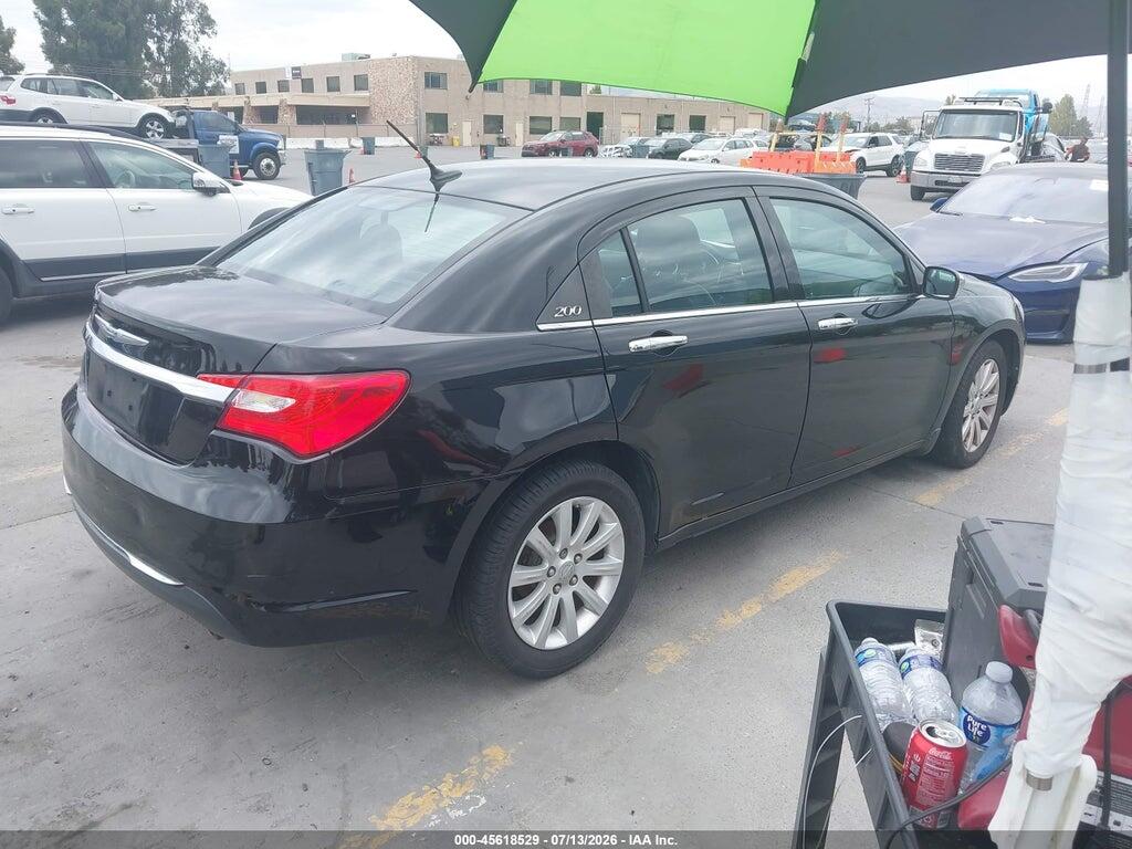 1C3CCBCG1EN100227 2014 CHRYSLER 200 photo no. 4